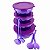 Kit Tupperware PDA 07/2026 Tigela Clear Roxo 8 peças - Imagem 3