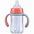 Mamadeira Infantil com Alça 240ml Rosa - Imagem 4