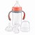 Mamadeira Infantil com Alça 240ml Rosa - Imagem 3