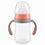Mamadeira Infantil com Alça 240ml Rosa - Imagem 1