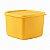 Tupperware Jeitoso 800ml Amarelo Açafrão - Imagem 1