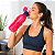 Garrafa Tupperware Eco Tupper 1 litro Vermelho Fluo - Imagem 2