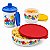 Kit Tupperware Copinho + Pratinho 500ml + Potinho Baby Encaixe Geométrico 3 peças - Imagem 1