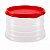 Tupperware Burguer Express Vermelho e Transparente 6 peças - Imagem 2