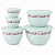 Kit Tupperware Tigela Murano Pétalas 5 peças - Imagem 1
