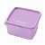 Tupperware Basic Line 500ml Guarde aqui Muito Carinho Lilás - Imagem 1