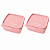 Kit Tupperware Basic Line 500ml Guarde Aqui Muito Amor Rosa Bebê 2 peças - Imagem 2