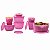 Kit Tupperware PDA 08/2026 Tigela Classic e Visual Rosa Tutu 8 peças - Imagem 3