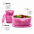 Kit Tupperware PDA 08/2026 Tigela Classic e Visual Rosa Tutu 8 peças - Imagem 5