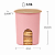 Tupperware Visualware 1,3 litro Algodão Doce - Imagem 2