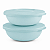 Kit Tupperware Tigela Pragela Murano Aquamarine 400ml 2 peças - Imagem 1