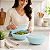 Kit Tupperware Tigela Pragela Murano Aquamarine 400ml 2 peças - Imagem 2