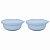 Kit Tupperware Tigela Aloha 450ml Azul Gelo 2 peças - Imagem 2