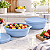 Kit Tupperware Tigela Aloha 450ml Azul Gelo 2 peças - Imagem 4
