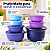 Kit Tupperware PDA 09/2026 Tigela Aloha 7 peças - Imagem 3