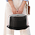 Tupperware Big Cake Redonda Preta e Rosa Algodão Doce - Imagem 6