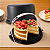 Tupperware Big Cake Redonda Preta e Rosa Algodão Doce - Imagem 3