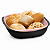 Tupperware Cesto Allegra 1,3 Litros Preto e Rosa Algodão Doce - Imagem 1