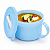 Tupperware Caneca Cristalwave 520ml Azul Claro - Imagem 1