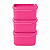 Kit Tupperware Basic Line 160ml Rosa Tutu 3 Peças - Imagem 1
