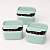 Kit Tupperware Basic Line 160ml Verde Mint 3 Peças - Imagem 2