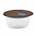 Tupperware Travessa Vitrea Redonda 500ml - Imagem 1