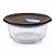 Tupperware Travessa Vitrea Redonda 900ml - Imagem 1
