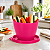 Tupperware Caçulinha 400ml Rosa Beijo - Imagem 2