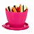 Tupperware Caçulinha 400ml Rosa Beijo - Imagem 1