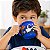 Caneca Infantil Astronauta Emborrachada Alto Relevo 3D 250ml Azul - Imagem 2