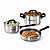 Kit Tupperware Panelas Elements 3 peças - Imagem 1