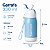Garrafa Tupperware Térmica com Canudo 330ml Azul Aquamarine - Imagem 5