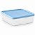 Tupperware Refri Box 400ml Transparente e Azul - Imagem 1