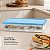 Tupperware Refri Box 3,5 litros Transparente e Azul - Imagem 4