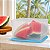 Tupperware Fresh Box Quadrada 5,2 litros Transparente e Azul - Imagem 5