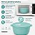 Tupperware Cristalwave 2 litros Verde Mint - Imagem 4