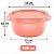 Tupperware Super Mini Instantânea 400ml Rosa Cha - Imagem 2