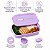 Tupperware Tigela Cristalwave Retangular Geração ll 1 litro Lilás - Imagem 4