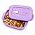 Tupperware Tigela Cristalwave Retangular Geração ll 1 litro Lilás - Imagem 1