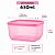 Tupperware Refri Line Quadrado 650ml Rosa Tutu - Imagem 2