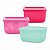 Kit Tupperware Refri Line Quadrado 650ml 3 peças - Imagem 1