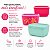Kit Tupperware Refri Line Quadrado 650ml 3 peças - Imagem 4