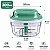 Tupperware Turbo Chef Supersonic 300ml Verde Sálvia - Imagem 3