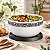Tupperware Tigela Toque Mágico 4,3 litros Branco e Preto - Imagem 3