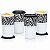 kIT Tupperware Copo Colors Feras 350ml Branco e Preto 4 peças - Imagem 1