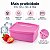 Tupperware Jeitosinho 400ml Rosa Tutu - Imagem 4