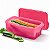 Tupperware Super Fresh Retângular 2,2 litros Rosa Glamour - Imagem 1