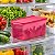 Kit Tupperware Super Fresh Retângular Rosa Glamour 3 peças - Imagem 6