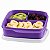 Tupperware Basic Line com Divisórias 550ml Roxo Uva - Imagem 1