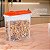 Tupperware Porta Cereais 2,8 litros Transparente e Laranja - Imagem 3